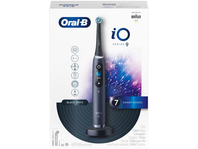 Oral-B iO Series 9 ブラック Magazine Luiza | Pra você é Magalu!